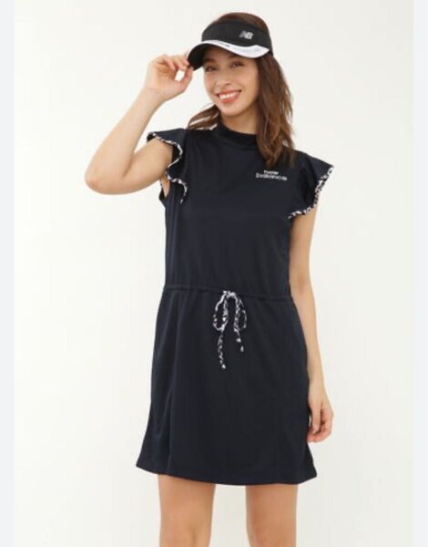 NEW BALANCE ニューバランス ワンピース ブラック 1 (M)