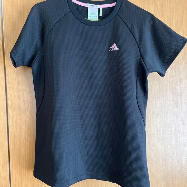 adidas CLIMALITE Tシャツ レディース ブラック
