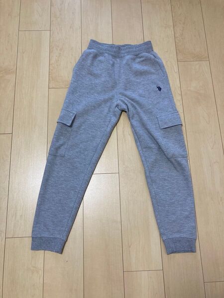 U.S.POLO ASSN. USポロアッスン スウェット パンツ ズボン 部屋着 グレー 160