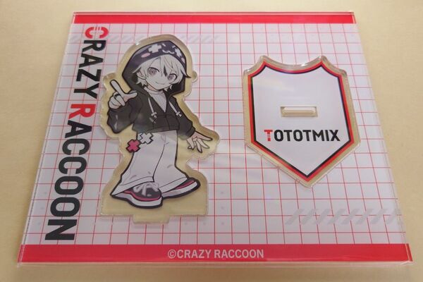 Crazy Raccoon CRストア アクリルスタンド ととみっくす Totomix
