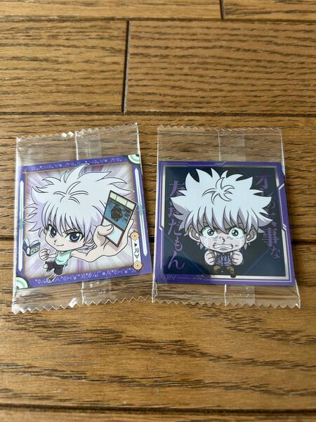 にふぉるめーしょん ハンターハンター シールウエハース キルア HH7-02 N他 2枚セット HUNTER×HUNTER シール