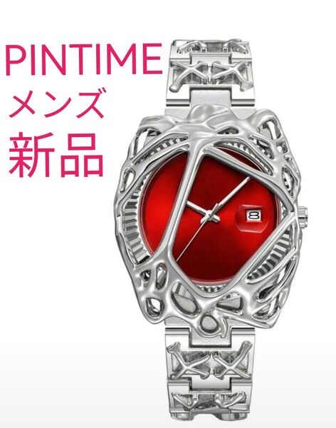 特価中★■ 新品 PINTIME メンズ 腕時計