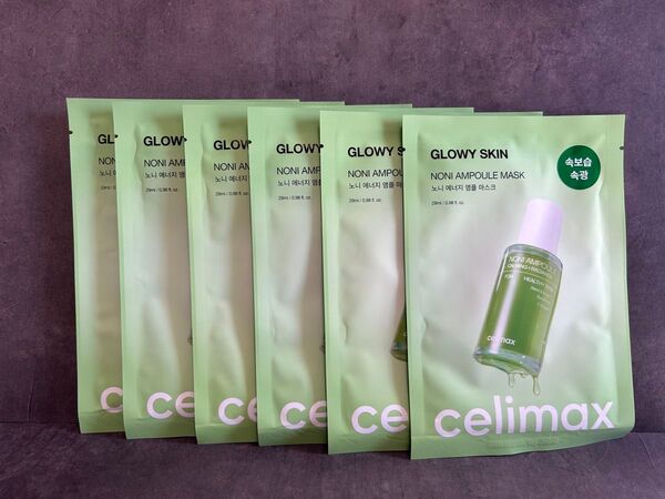 【6枚】celimax セリマックス ノニアンプルマスク リニューアル