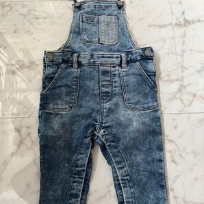 H&M オーバーオール デニム サロペット ベビー