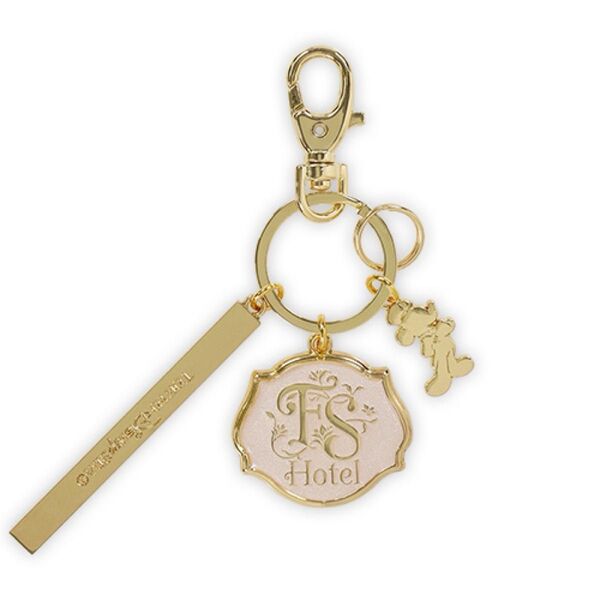 【新品】Disney ディズニー ファンタジースプリングス 限定 キーチェーン キーリング ゴールド キーホルダー ミッキー