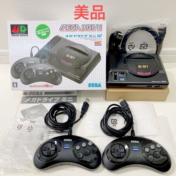 メガドライブ ミニ W 本体 コントローラー MEGA DRIVE SEGA セガ
