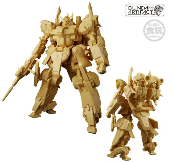 ガンダムアーティファクト 第5弾 シルヴァ・バレト・サプレッサー ガンプラ 食玩 ペールオレンジ
