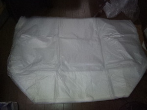  unused goods large vinyl sack height 90cm bottom 80*50cm about 50 sheets entering 
