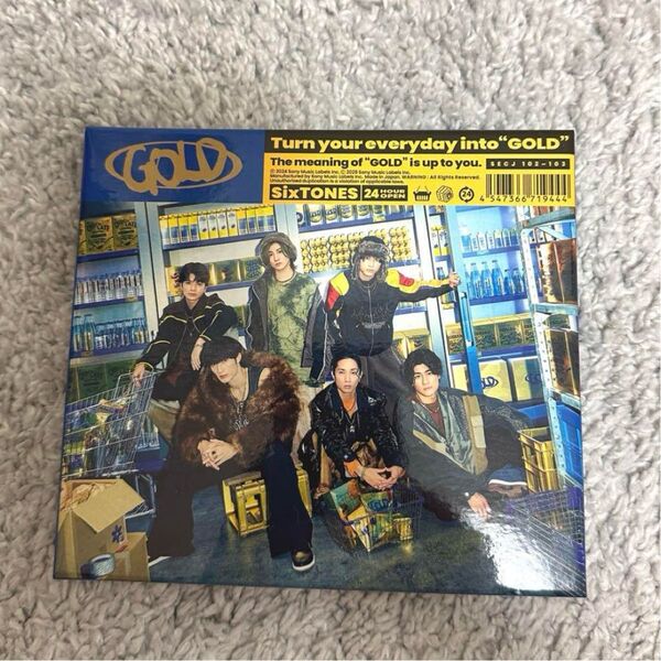 SixTONES GOLD 初回限定盤B