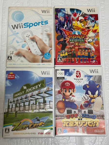 Wii Sports イナズマイレブン ストライカーズ 2012 ファミリージョッキー マリオ&ソニックAT北京オリンピック