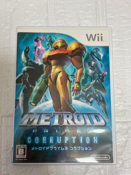 メトロイドプライム3 コラプション Wii ソフト Nintendo 任天堂