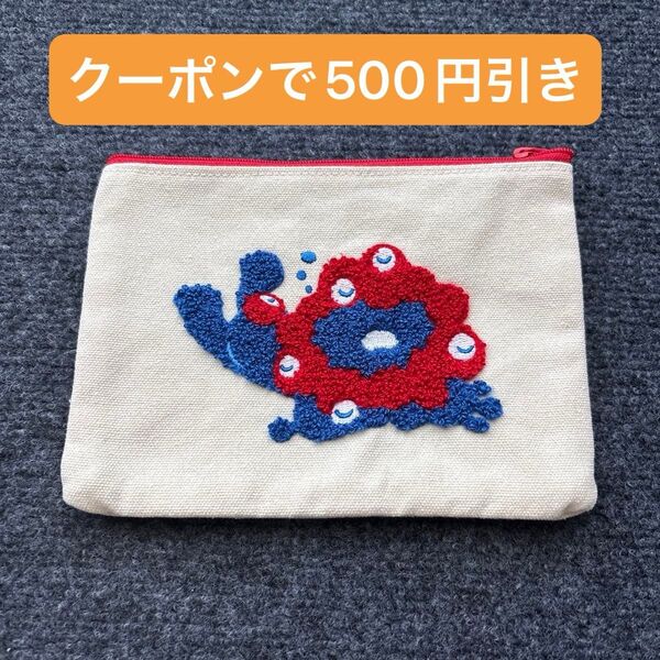 ミャクミャク EXPO2025 大阪関西万博 刺繍ポーチ ポーチ