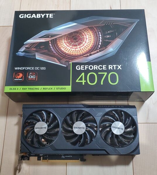 動作確認済み RTX 4070 GIGABYTE GeForce NVIDIA