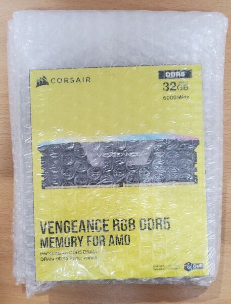 未使用 Corsair DDR5 6000 32GB RAM LED
