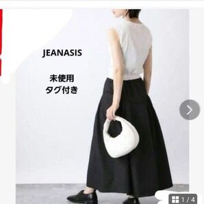未着用 JEANASIS 異素材ドッキングワンピース