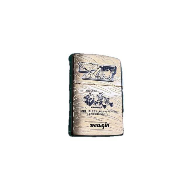 未使用 ZIPPO ジッポー オイルライター newgin 花の慶次 ゴールド 2012年