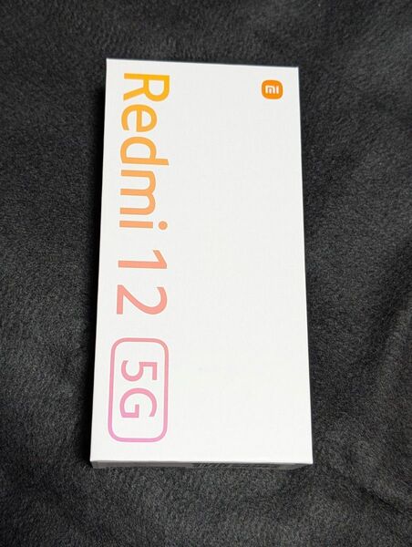 【新品未使用】Redmi 12 5G Midnight Black/ミッドナイトブラック ソフトバンク版 ②