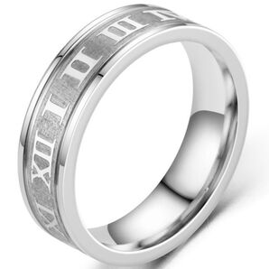 【大特価!】指輪 メンズ レディース リング ローマ 数字 ステンレス ピンキーリング ファッション アクセサリー