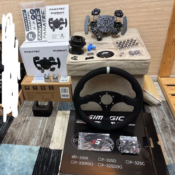 fanatec UNIVERSAL HUB V2 リムセット