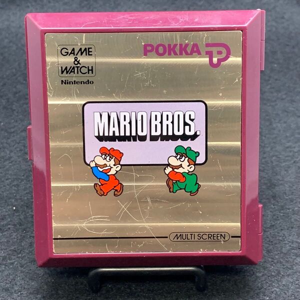 任天堂GAME &WATCH マリオブロス POKKA懸賞 ゲームウォッチ マルチスクリーン