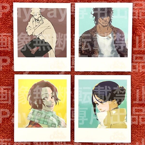 黒崎一護 黒崎真咲 茶渡泰虎 石田叶絵 片桐叶絵 セット BLEACH ブリーチ ポートレイト Klub Outside