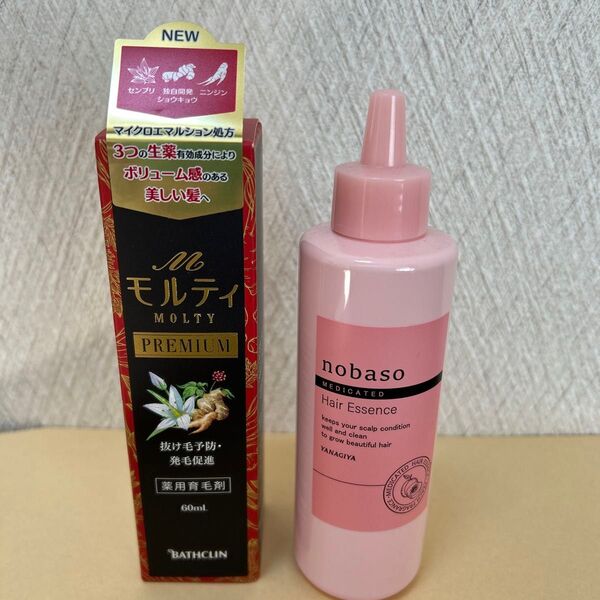 モルティ薬用育毛剤、ノバソヘアエッセンス育毛ローション