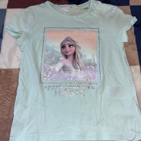 H&M エルサ Tシャツ 110
