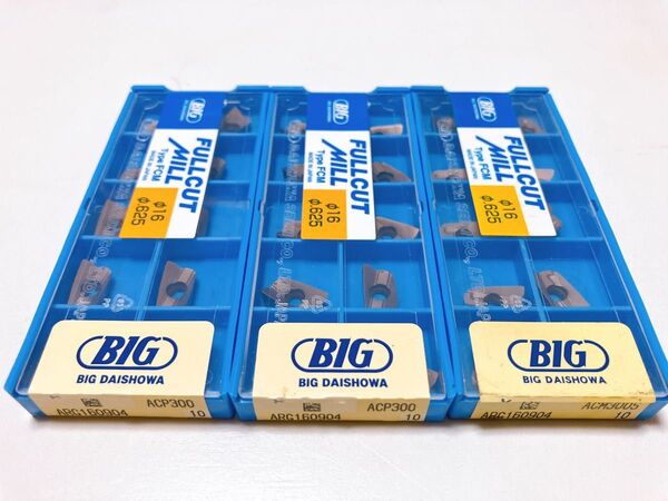 大昭和精機 BIG フルカットミル スローアウェイチップ ARG160904 30枚