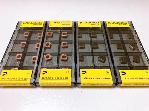 サンドビック SANDVIK スーパーUドリル スローアウェイチップ インサート 880-0403 40枚