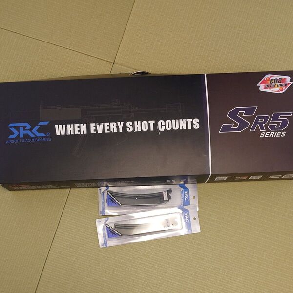 SRC製 MP5A2 CO2GBB