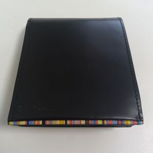ポール・スミス 二つ折り財布 黒 新品未使用品 箱付き