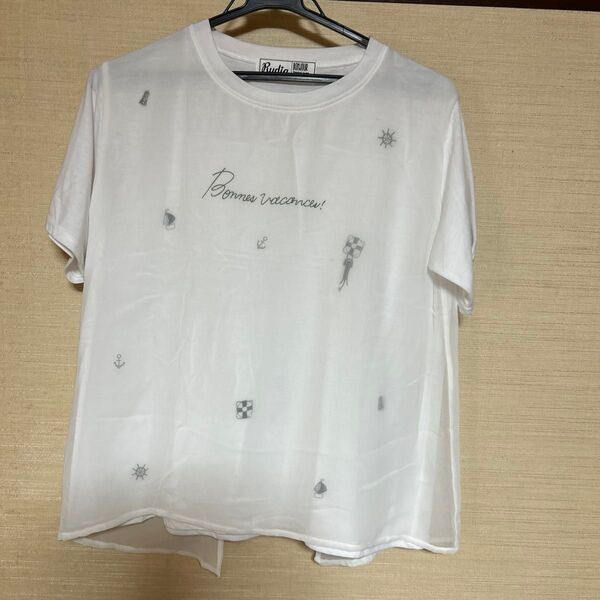 レディースTシャツ カットソー ホワイト M