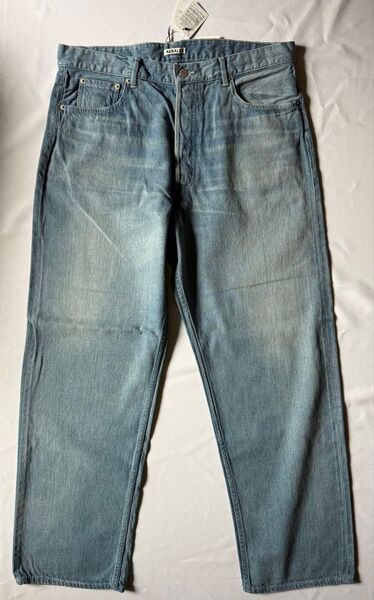 AURALEE 25SS SELVEDGE DENIM WIDE PANTS 5
