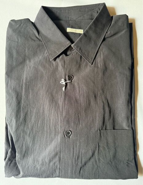 comoli 25ss コモリシャツ 紺 ネイビー 4