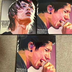 ONE OK ROCK Toru山下亨 額縁入りイラスト 3枚セット