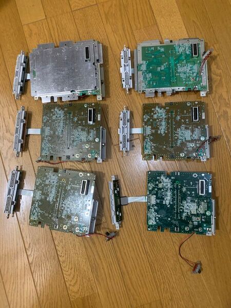 スーパーファミコン 本体の基盤 6個 ジャンク品 基板