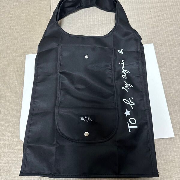 ★新品★アニエスベー エコバッグ トートバッグ ブラック
