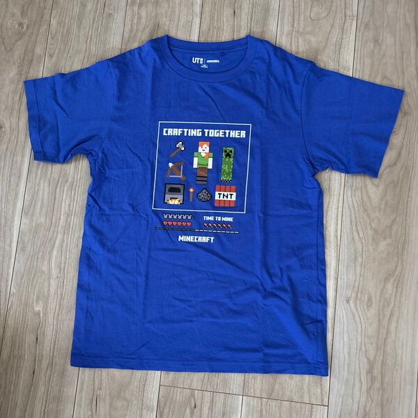 【新品】UNIQLO ユニクロ マイクラ半袖Tシャツ UT 160
