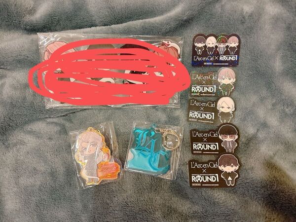 L'Arc〜en〜Ciel グッズ ラルくじ、らるみくじ キーホルダー、アクキー、ステッカー