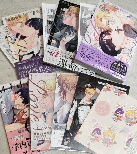 憐れなβは恋を知らない 淫らなΩは恋をしない アニメイト コミコミ 小冊子&リーフレット&ペーパー 屋敷シマ
