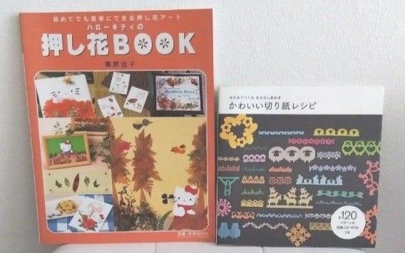 ハローキティの押し花BOOK (サンリオ 手作りシリーズ) & かわいい 切り紙 レシピ
