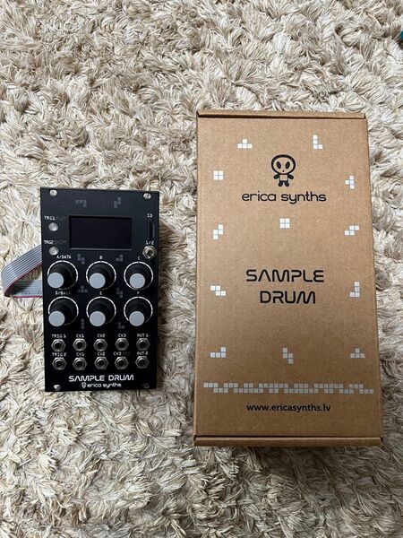 erica synths sample drum モジュラーシンセ ユーロラック