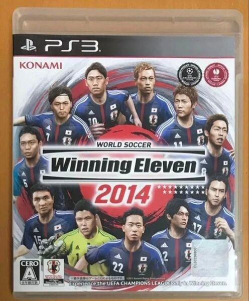 送料無料 PS3 ワールドサッカー ウイニングイレブン 2014 ウイイレ 盤面無傷