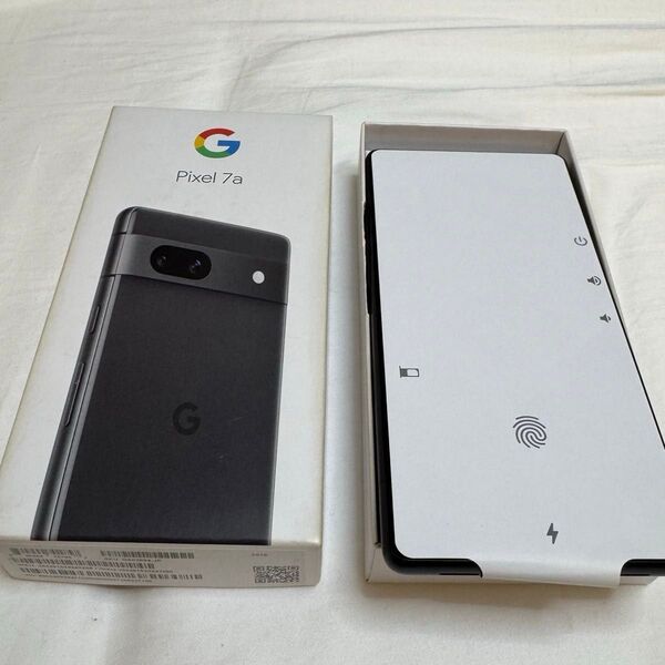 美品 pixel7a 128GB チャコール simフリー 黒 Google Pixel Charcoal