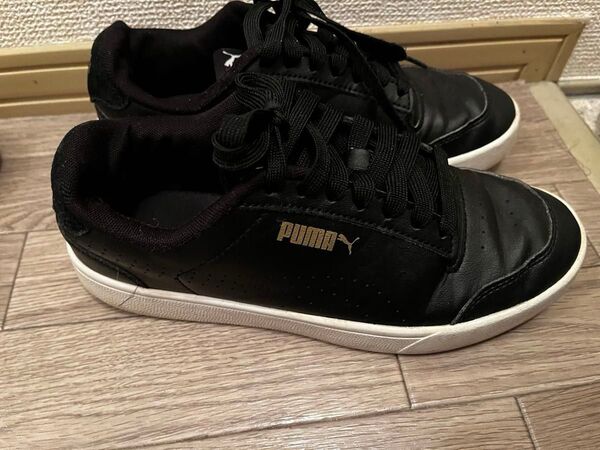 スニーカー ブラック PUMA 23.5