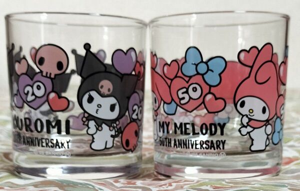 ミニストップ限定 サンリオ クロミとマイメロディのグラス