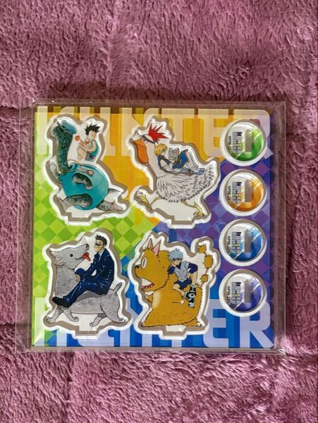 冨樫義博展 -PUZZLE- 『HUNTER×HUNTER』アクリルminiフィギュア4個セット ハンターハンター