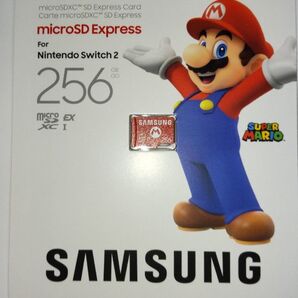Samsung microsd express card 256gb switch2 新品未開封