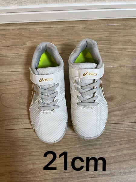 asics Lazerbeam ホワイト/ゴールド スニーカー
