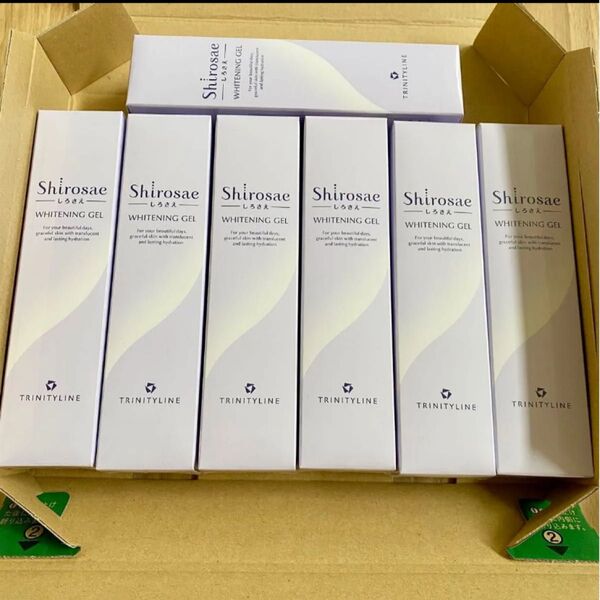 トリニティ しろさえ ホワイトニングジェル 50g 7本セット Shirosae